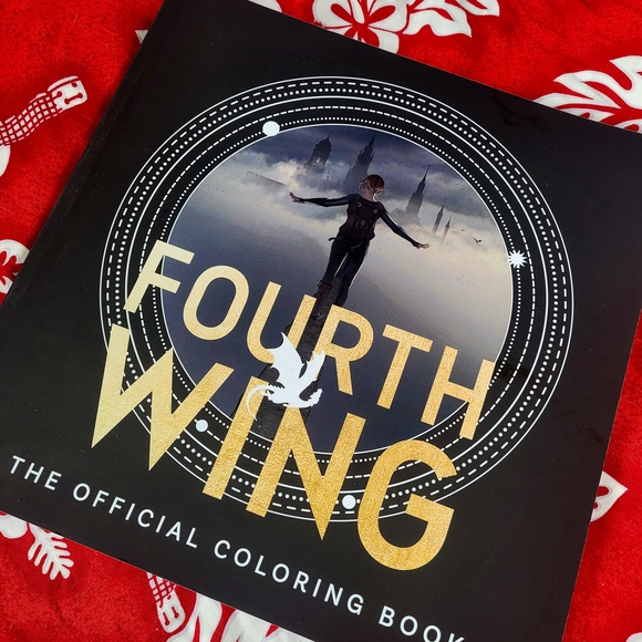 andrew mcmeel Other - Brand New Fourth Wing Official Coloring Book - Rebecca Yarros Empyrean Dragons